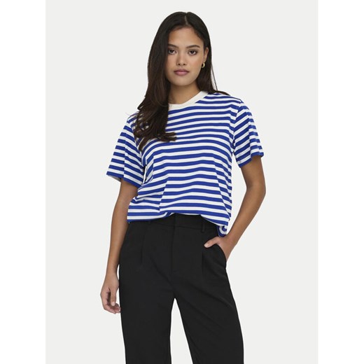 ONLY T-Shirt Livina 15272227 Niebieski Regular Fit ze sklepu MODIVO w kategorii Bluzki damskie - zdjęcie 182639976
