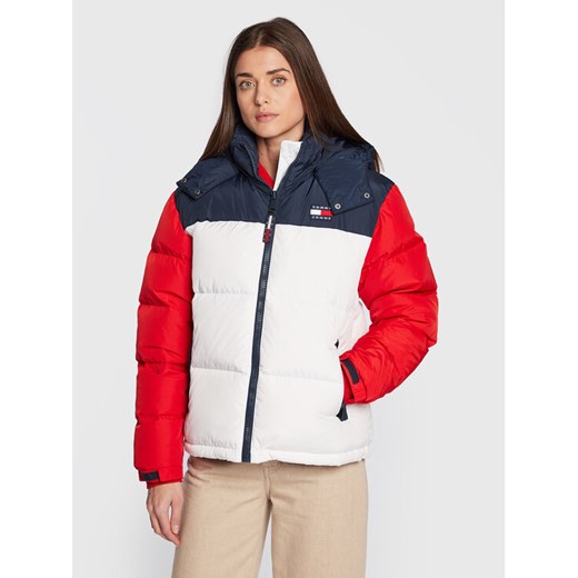 Tommy Jeans Kurtka puchowa Alaska DW0DW14288 Kolorowy Regular Fit ze sklepu MODIVO w kategorii Kurtki damskie - zdjęcie 182639977