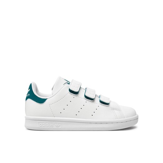 adidas Sneakersy Stan Smith Cf C IE9134 Biały ze sklepu MODIVO w kategorii Buty sportowe dziecięce - zdjęcie 182639989