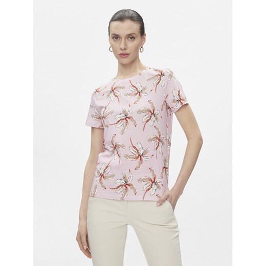 Marella T-Shirt Corone 2413971021200 Różowy Regular Fit ze sklepu MODIVO w kategorii Bluzki damskie - zdjęcie 182640025