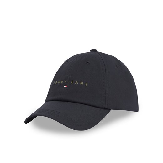 Tommy Jeans Czapka z daszkiem Tjm Linear Logo Cap AM0AM12958 Czarny Tommy Jeans 00 MODIVO