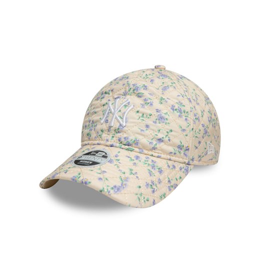 New Era Czapka z daszkiem New York Yankees Floral Quilt 9Twenty 60595367 Beżowy ze sklepu MODIVO w kategorii Czapki z daszkiem damskie - zdjęcie 182640135