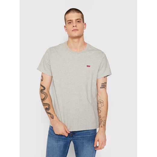 Levi's® T-Shirt Original Housemark 56605-0130 Szary Regular Fit ze sklepu MODIVO w kategorii T-shirty męskie - zdjęcie 182640188