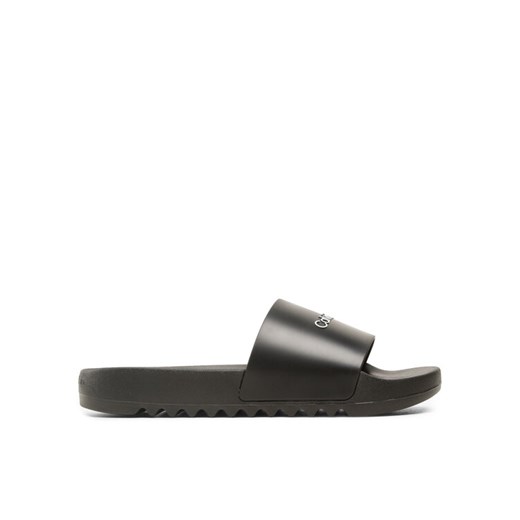 Calvin Klein Klapki Chuncky Pool Slide Rub HM0HM01063 Czarny ze sklepu MODIVO w kategorii Klapki męskie - zdjęcie 182640195