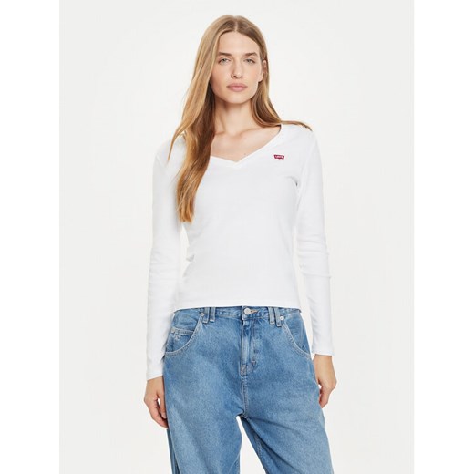 Levi's® Bluzka A9330-0001 Biały Regular Fit ze sklepu MODIVO w kategorii Bluzki damskie - zdjęcie 182640196