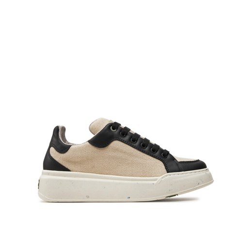 Max Mara Sneakersy Maxihempgreen 24147610326 Beżowy ze sklepu MODIVO w kategorii Buty sportowe damskie - zdjęcie 182640236