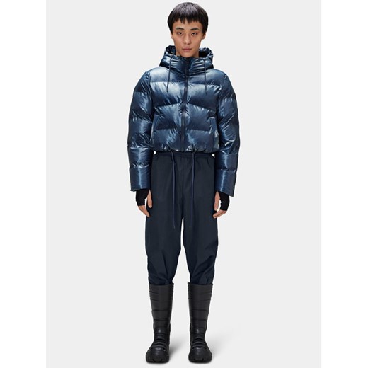 Rains Kurtka zimowa 15150 Niebieski Regular Fit ze sklepu MODIVO w kategorii Kurtki damskie - zdjęcie 182640279