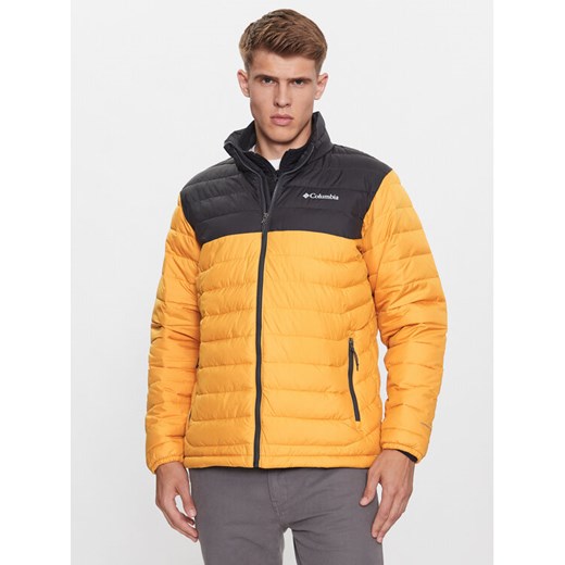 Columbia Kurtka przejściowa Powder Lite™ Jacket 169800 Żółty Regular Fit ze sklepu MODIVO w kategorii Kurtki męskie - zdjęcie 182640286