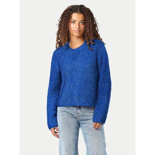 Noisy May Sweter Sassy 27029424 Niebieski Relaxed Fit ze sklepu MODIVO w kategorii Swetry damskie - zdjęcie 182640309