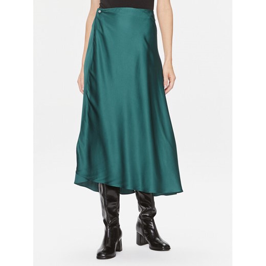 Samsøe Samsøe Spódnica midi Victoria Bias F23300149 Zielony Regular Fit ze sklepu MODIVO w kategorii Spódnice - zdjęcie 182640316
