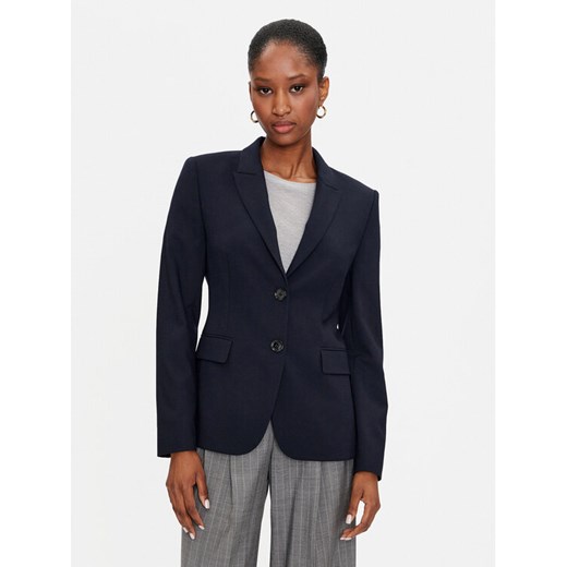 Boss Marynarka Juleah1 50514069 Granatowy Slim Fit ze sklepu MODIVO w kategorii Marynarki damskie - zdjęcie 182640417