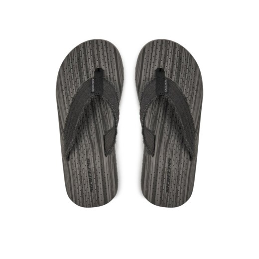 Skechers Japonki Tantric-Fritz 205098/BLK Czarny ze sklepu MODIVO w kategorii Klapki męskie - zdjęcie 182640467