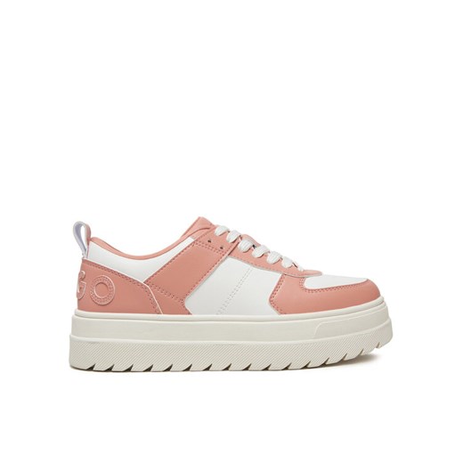 HUGO Sneakersy Lyssa 50536310 Różowy ze sklepu MODIVO w kategorii Buty sportowe damskie - zdjęcie 182640477