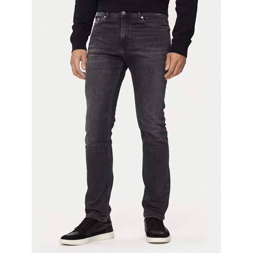 KARL LAGERFELD Jeansy 265840 500830 Czarny Slim Fit ze sklepu MODIVO w kategorii Jeansy męskie - zdjęcie 182640489