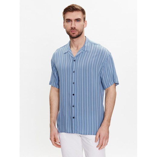 Jack&Jones Koszula Chain 12227973 Niebieski Relaxed Fit ze sklepu MODIVO w kategorii Koszule męskie - zdjęcie 182640579