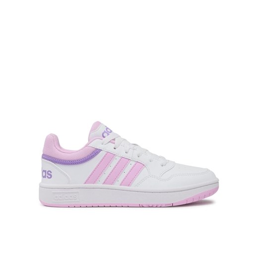 adidas Sneakersy Hoops IF2724 Biały ze sklepu MODIVO w kategorii Buty sportowe dziecięce - zdjęcie 182640607