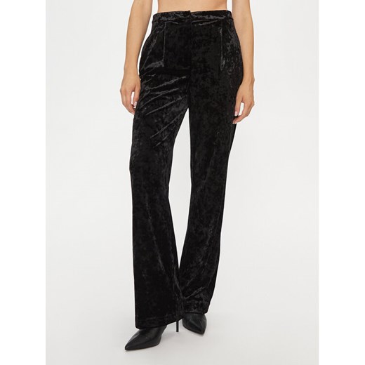 Patrizia Pepe Spodnie materiałowe 2P1558/J050-K103 Czarny Relaxed Fit ze sklepu MODIVO w kategorii Spodnie damskie - zdjęcie 182640616