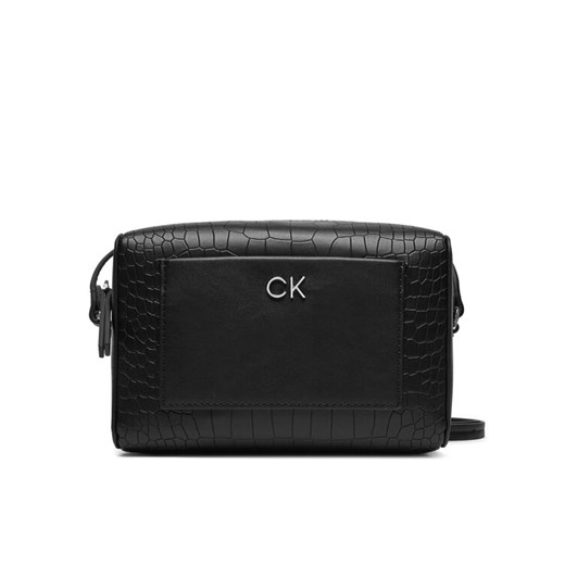 Calvin Klein Torebka Ck Daily Camera Bag_Croco K60K612140 Czarny ze sklepu MODIVO w kategorii Listonoszki - zdjęcie 182640658
