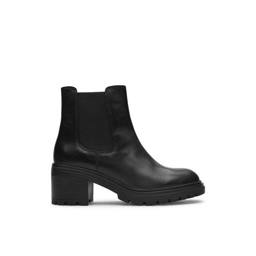 Geox Botki D Damiana E D16QCE 00043 C9999 Czarny ze sklepu MODIVO w kategorii Botki - zdjęcie 182640688