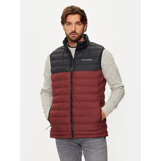 Columbia Kamizelka Powder Lite™ II 2086974 Czerwony Slim Fit ze sklepu MODIVO w kategorii Kamizelki męskie - zdjęcie 182640699