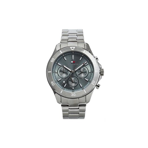 Tommy Hilfiger Zegarek Aspen 1782638 Srebrny ze sklepu MODIVO w kategorii Zegarki - zdjęcie 182640775