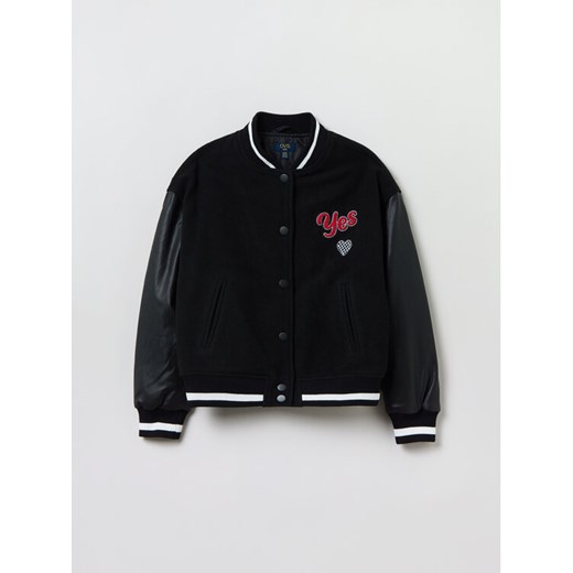 OVS Kurtka bomber 1817850 Czarny Regular Fit ze sklepu MODIVO w kategorii Kurtki chłopięce - zdjęcie 182640779