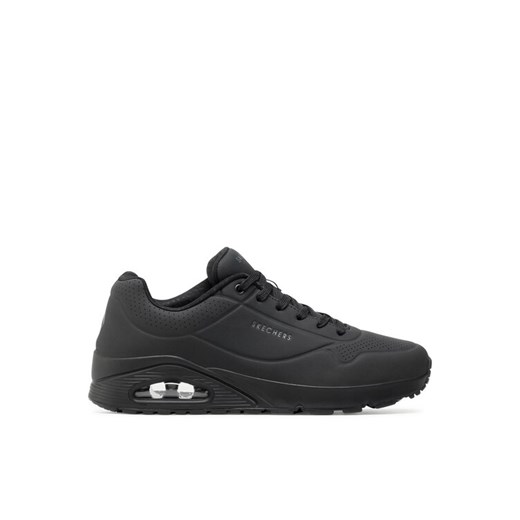 Skechers Sneakersy Uno-Stand On Air 52458/BBK Czarny ze sklepu MODIVO w kategorii Buty sportowe męskie - zdjęcie 182640829