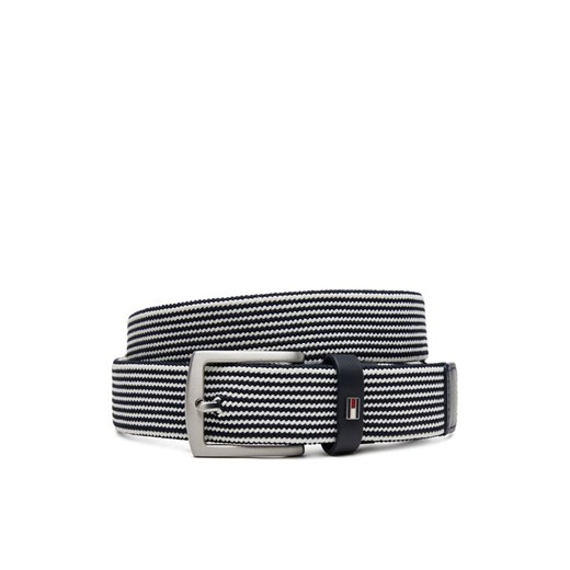 Tommy Hilfiger Pasek Męski Denton Elastic 3.5 AM0AM13354 Granatowy Tommy Hilfiger 90 MODIVO
