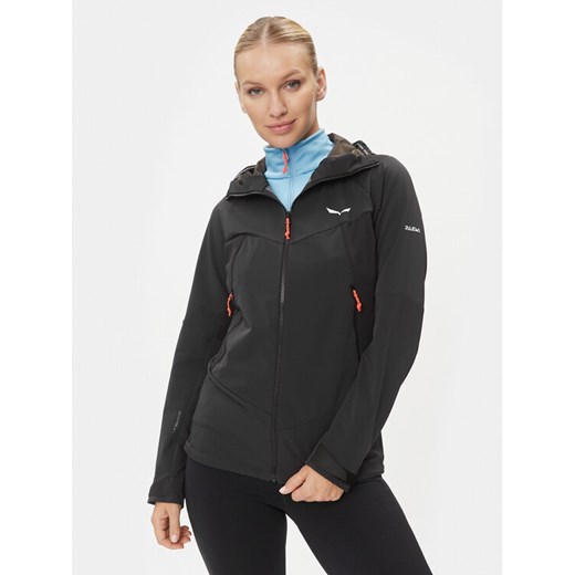 Salewa Kurtka outdoor Sella DST 28469 Czarny Regular Fit ze sklepu MODIVO w kategorii Kurtki damskie - zdjęcie 182640948