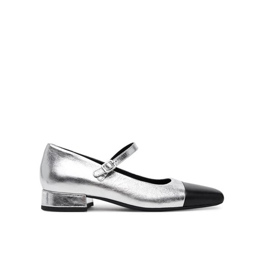 Vagabond Shoemakers Półbuty Debbi 5918-019-96 Srebrny ze sklepu MODIVO w kategorii Czółenka - zdjęcie 182640956