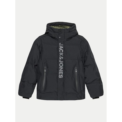 Jack&Jones Junior Kurtka zimowa Alpha 12262162 Czarny Regular Fit ze sklepu MODIVO w kategorii Kurtki chłopięce - zdjęcie 182640989