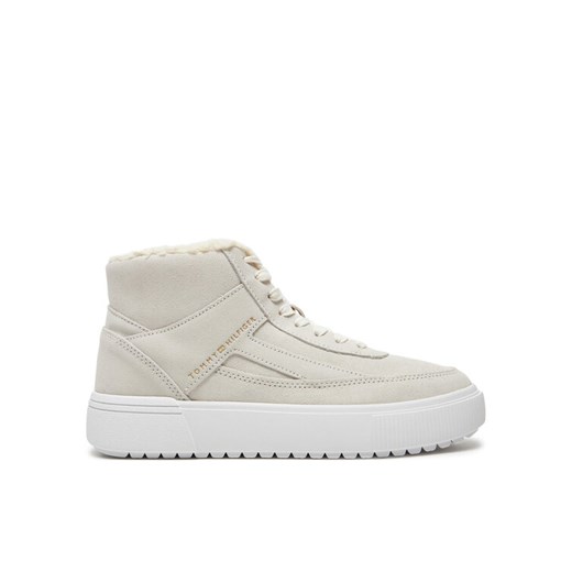 Tommy Hilfiger Sneakersy FW0FW08108 Biały ze sklepu MODIVO w kategorii Buty sportowe damskie - zdjęcie 182641039
