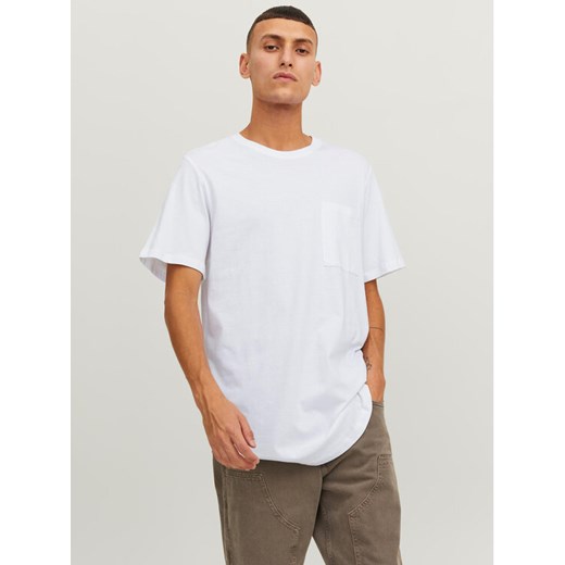 Jack&Jones T-Shirt Noa 12210945 Biały Regular Fit ze sklepu MODIVO w kategorii T-shirty męskie - zdjęcie 182641118