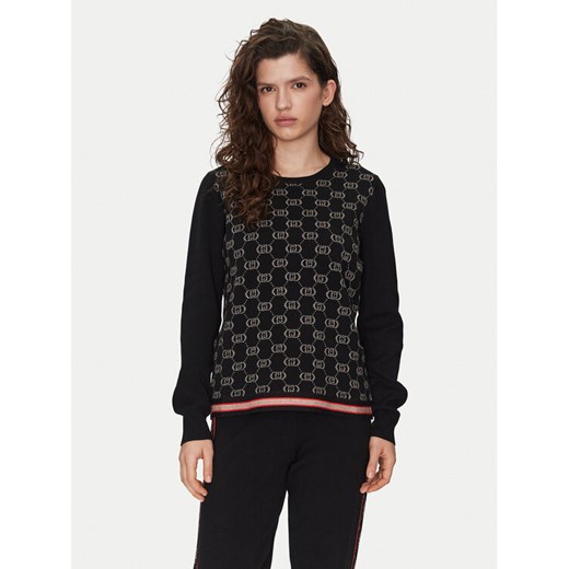 Liu Jo Sport Sweter TF4228 MS63L Czarny Regular Fit ze sklepu MODIVO w kategorii Swetry damskie - zdjęcie 182641166