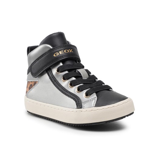 Geox Sneakersy J Kalispera G. M J944GM 0NFDH C0474 S Srebrny ze sklepu MODIVO w kategorii Trampki dziecięce - zdjęcie 182641197