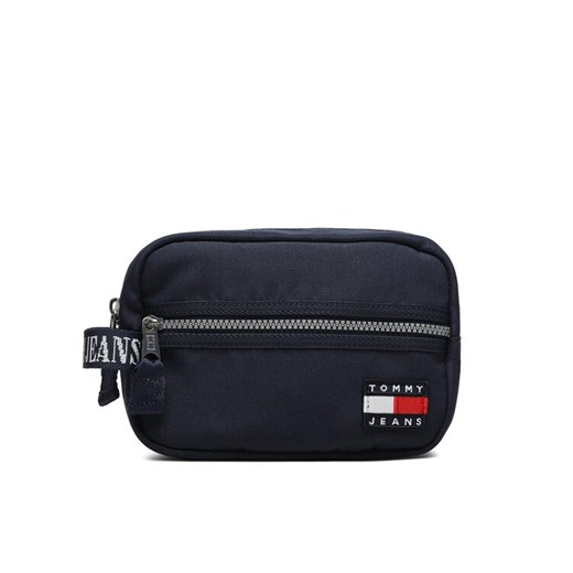 Tommy Hilfiger Kosmetyczka Tjm Heritage Washbag AM0AM11203 Granatowy ze sklepu MODIVO w kategorii Kosmetyczki - zdjęcie 182641317