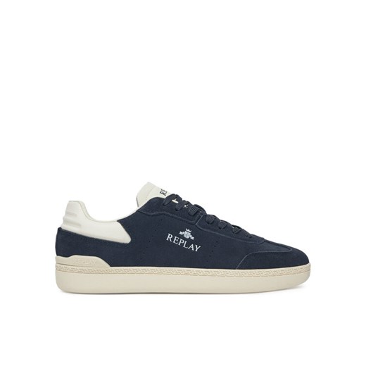 REPLAY Sneakersy GMSD7 .000.C0003L Granatowy ze sklepu MODIVO w kategorii Trampki męskie - zdjęcie 182641339