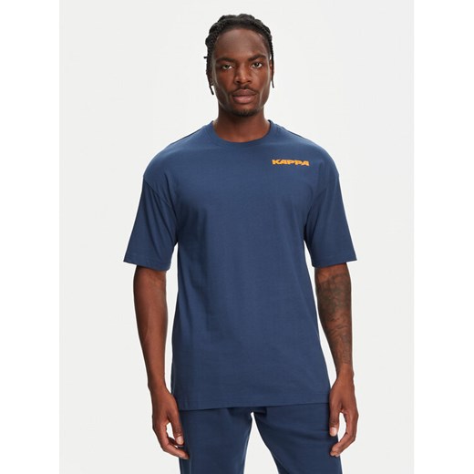 Kappa T-Shirt Nyle 351S5GW Niebieski Regular Fit ze sklepu MODIVO w kategorii T-shirty męskie - zdjęcie 182641348