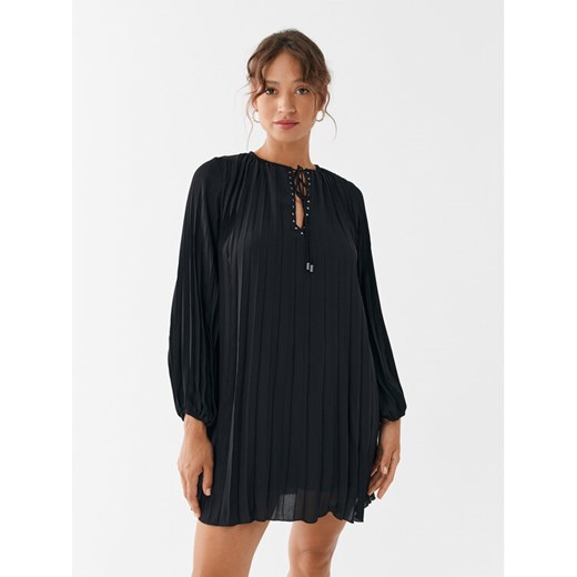 Liu Jo Sukienka codzienna MF3399 T0414 Czarny Relaxed Fit ze sklepu MODIVO w kategorii Sukienki - zdjęcie 182641366