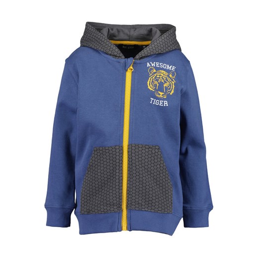 Blue Seven Bluza 817619 X Niebieski Regular Fit ze sklepu MODIVO w kategorii Bluzy chłopięce - zdjęcie 182641389