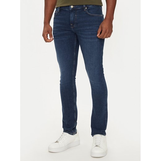 Guess Jeansy M4BA27 D5GQ2 Granatowy Super Skinny Fit ze sklepu MODIVO w kategorii Jeansy męskie - zdjęcie 182641426