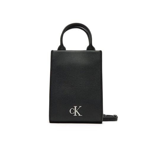 Calvin Klein Jeans Torebka na telefon K60K613050 Czarny ze sklepu MODIVO w kategorii Etui - zdjęcie 182641437