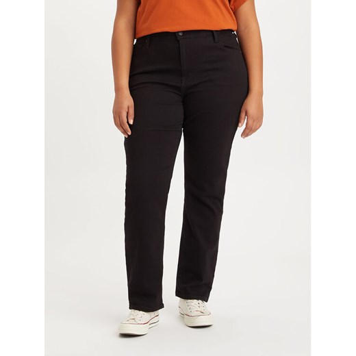 Levi's® Jeansy 724™ 837370001 Czarny Straight Fit ze sklepu MODIVO w kategorii Jeansy damskie - zdjęcie 182641456