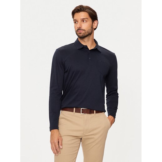 Pierre Cardin Polo C5 30604.3055 Granatowy Regular Fit ze sklepu MODIVO w kategorii T-shirty męskie - zdjęcie 182641506