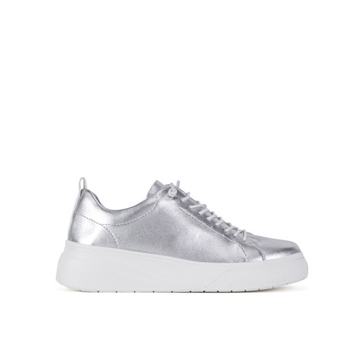 Rieker Revolution Lifestyle Półbuty W2301-90 Srebrny ze sklepu MODIVO w kategorii Półbuty damskie - zdjęcie 182641515