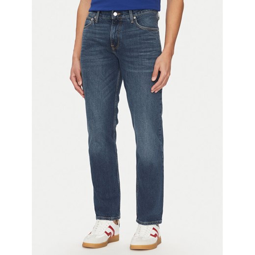 Tommy Hilfiger Jeansy Denton MW0MW38826 Niebieski Straight Fit ze sklepu MODIVO w kategorii Jeansy męskie - zdjęcie 182641556
