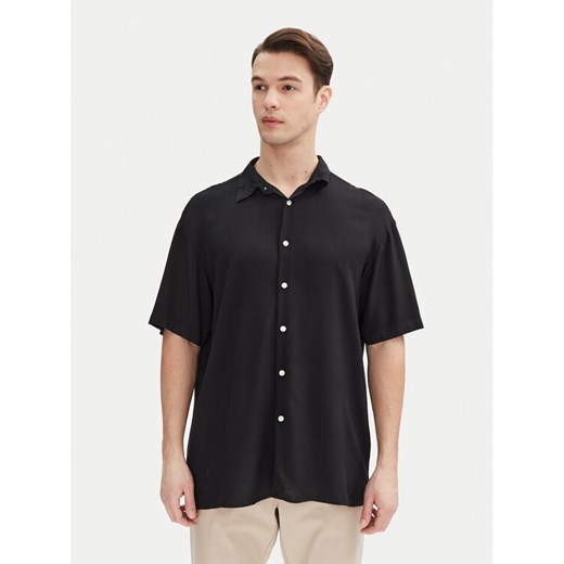 Jack&Jones Koszula Joshua 12271078 Czarny Relaxed Fit ze sklepu MODIVO w kategorii Koszule męskie - zdjęcie 182641588