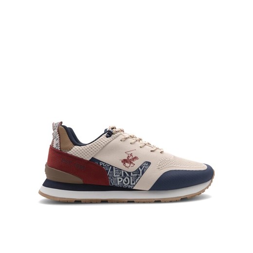 Beverly Hills Polo Club Sneakersy PASEO-01 Beżowy ze sklepu MODIVO w kategorii Buty sportowe męskie - zdjęcie 182641599