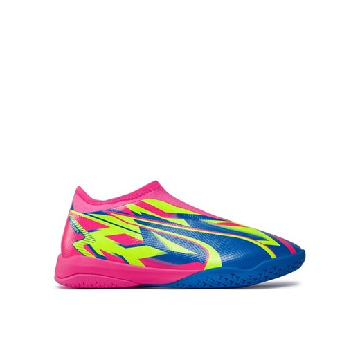Puma Buty do piłki nożnej Ultra Match Ll Energy It+Mid Jr 107557 01 Różowy ze sklepu MODIVO w kategorii Buty sportowe damskie - zdjęcie 182641759