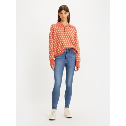 Levi's® Jeansy 720™ 527970365 Niebieski Super Skinny Fit ze sklepu MODIVO w kategorii Jeansy damskie - zdjęcie 182641765